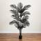 6ft. Artificial Halloween Black Paradise Palm Tree